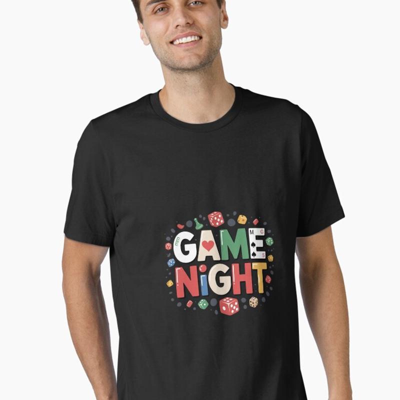 Board Game Night - T-shirt Essenziale per Organizzatore di Serate