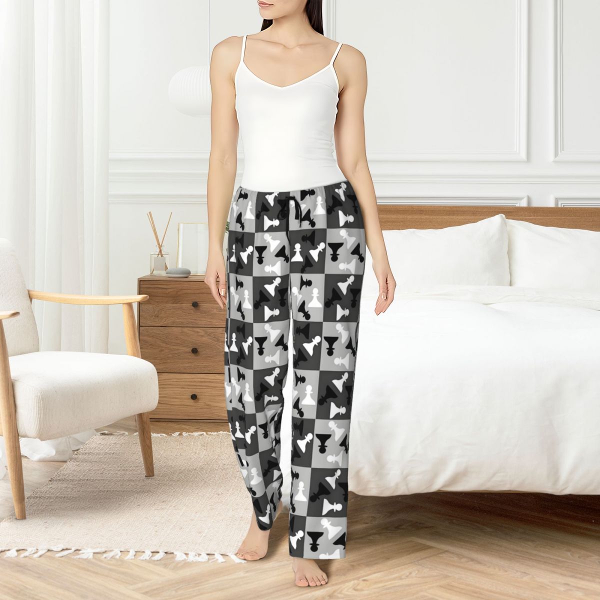 Board Game Is - Pantaloni da pigiama da donna con