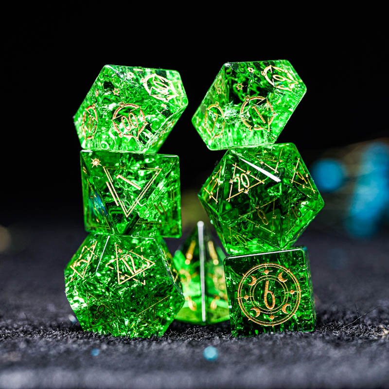 Board Game Logo - Set di dadi D & D