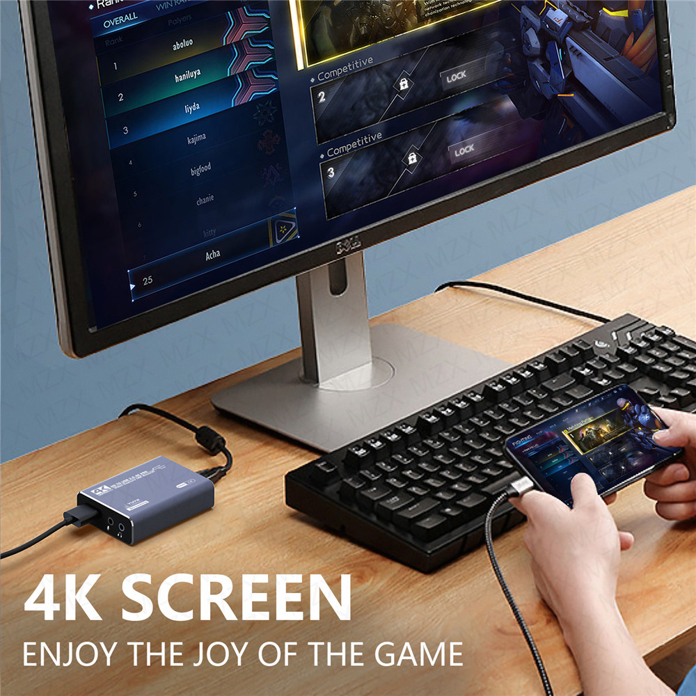 MZX 4K Scheda di acquisizione  - Board Game Video Games recensione e prezzo