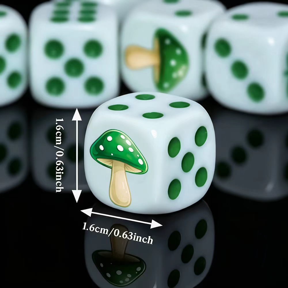 Set di 6 Dadi D6 a Forma di Fu - Board Game Night recensione e prezzo