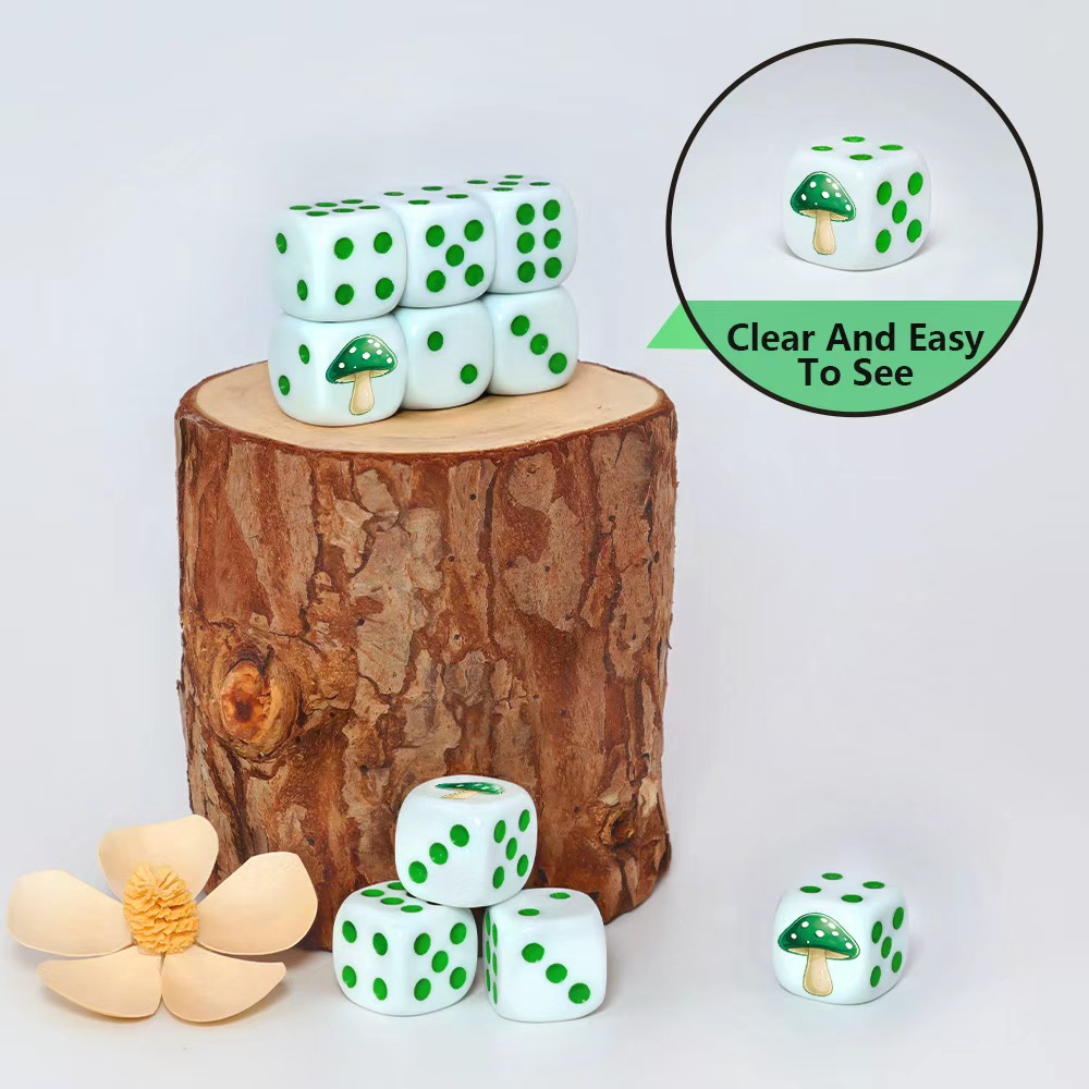 Set di 6 Dadi D6 a Forma di Fu - Board Game Night recensione e prezzo