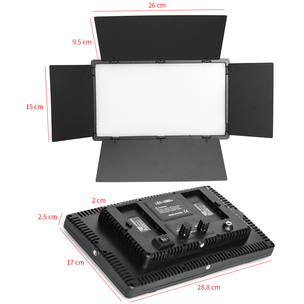 U800 LED Photo Studio Light pe - Board Game Video Games recensione e prezzo