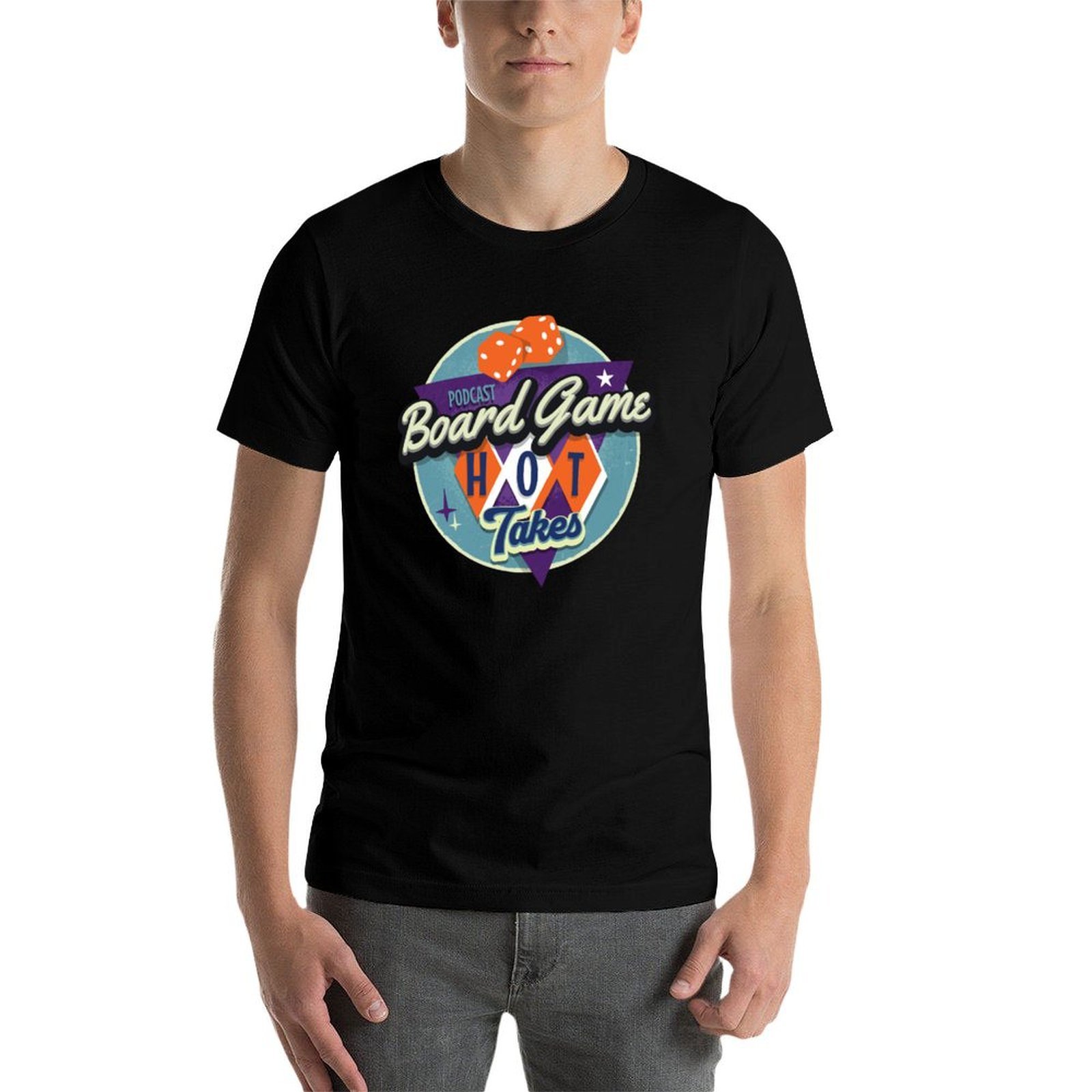 T-shirt con logo del podcast B - Board Game Logo recensione e prezzo