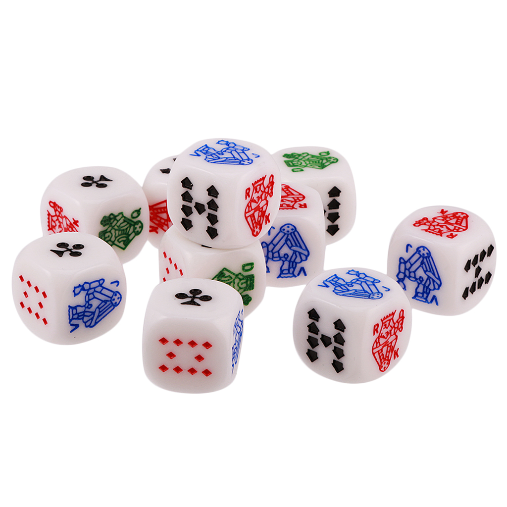 10 pezzi di dadi da poker a se - Board Game Recommendation recensione e prezzo