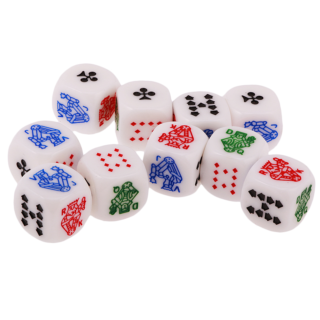 10 pezzi di dadi da poker a se - Board Game Recommendation recensione e prezzo