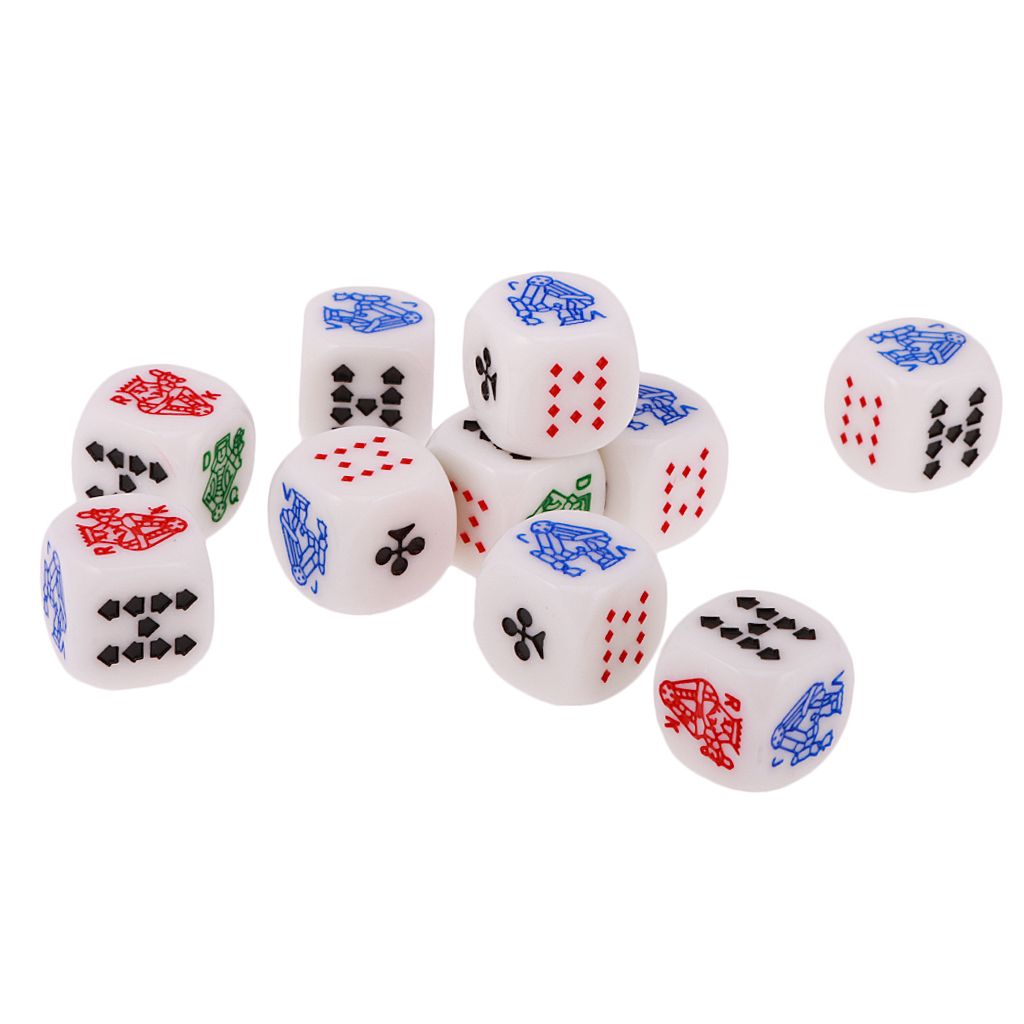 10 pezzi di dadi da poker a se - Board Game Recommendation recensione e prezzo