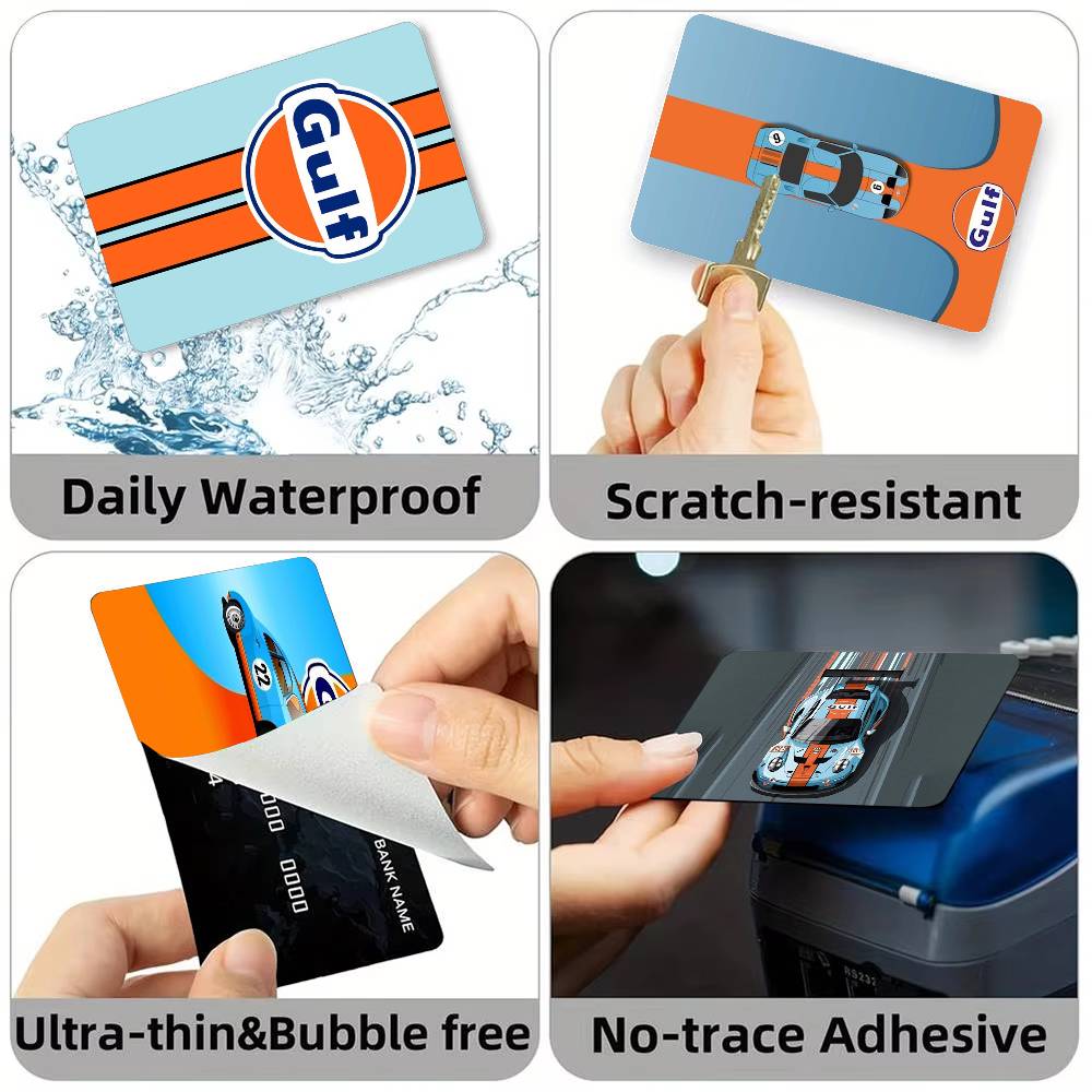 Adesivi HD con Logo Gulf Racin - Board Game Logo recensione e prezzo