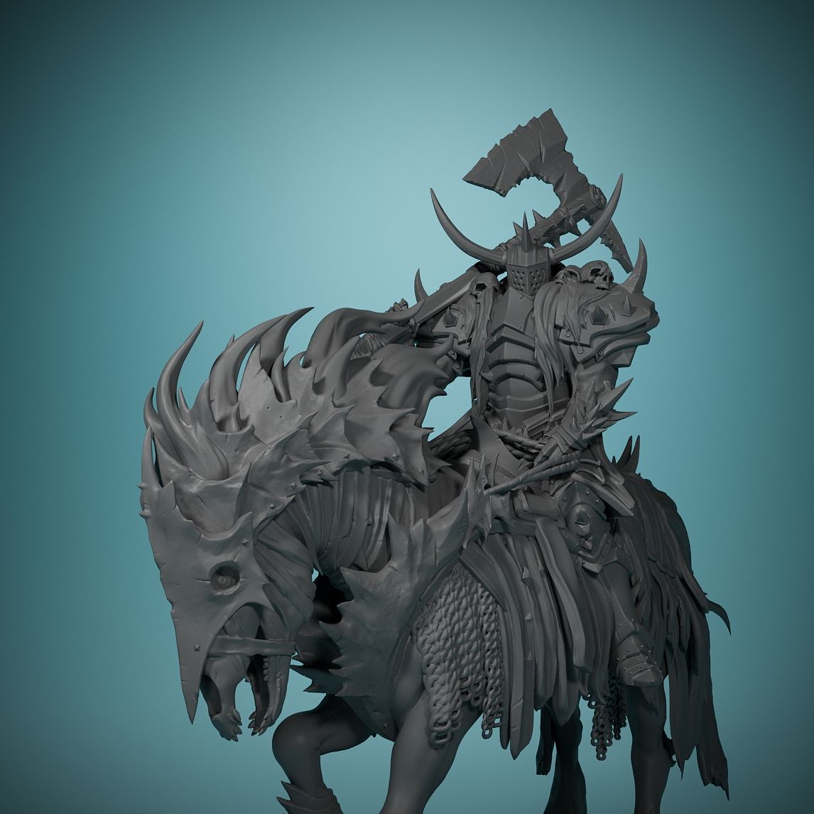 80mm Dark Night Death Horse Gi - Board Game Night recensione e prezzo