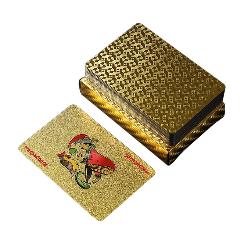 Carte da poker in lamina d'oro - Board Game Festival recensione e prezzo