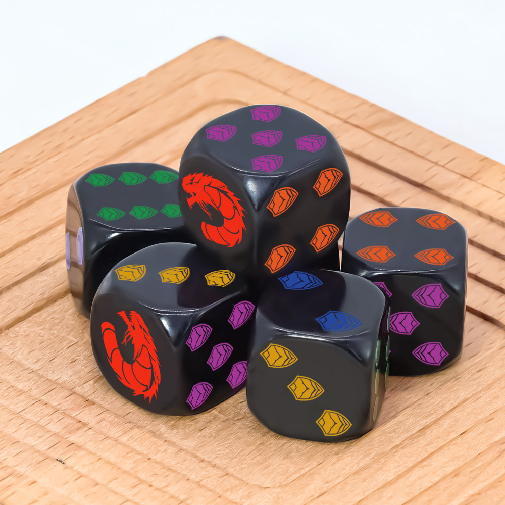 Set di 6 Dadi Poliedrici D6 co - Board Game Night recensione e prezzo