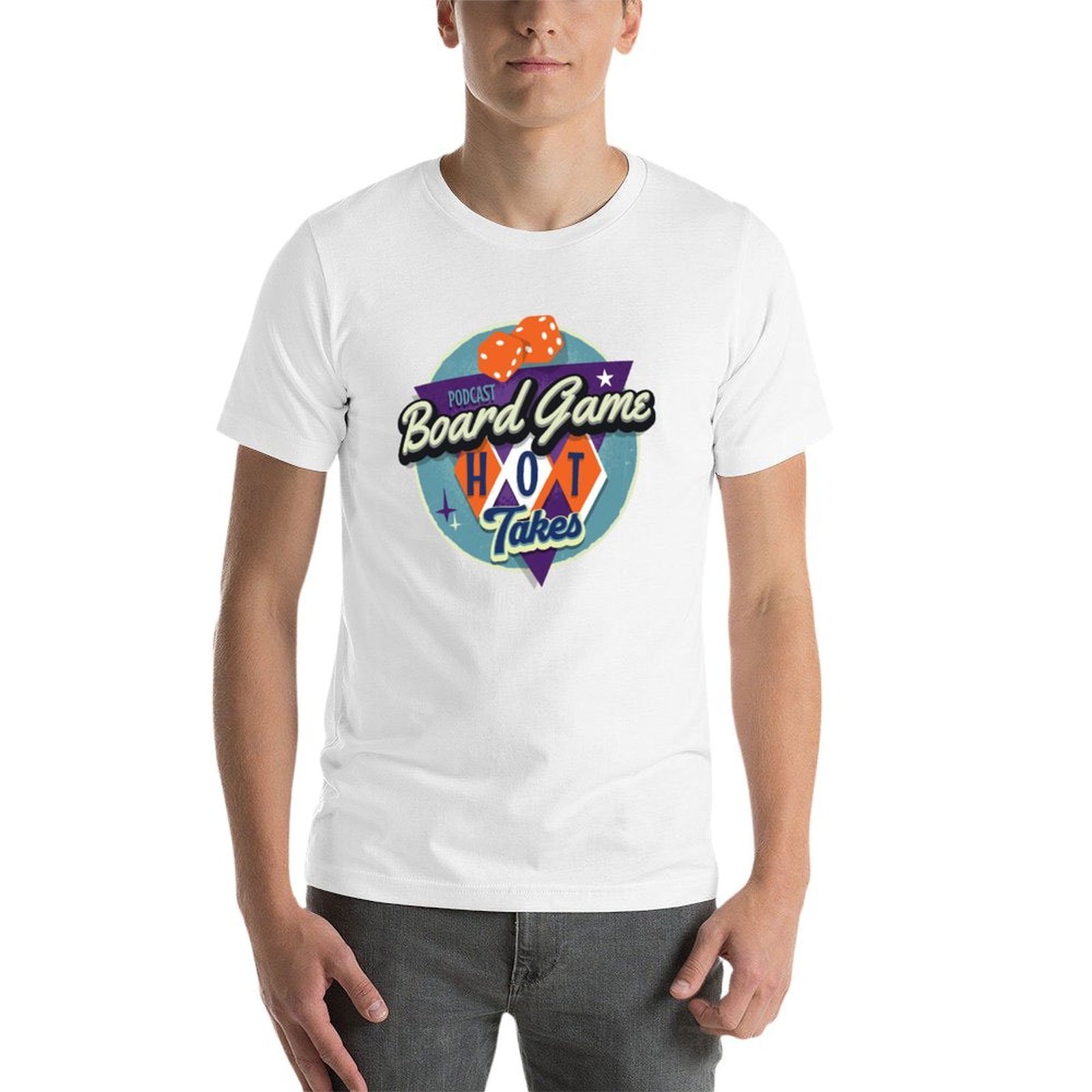 T-shirt con logo del podcast B - Board Game Logo recensione e prezzo